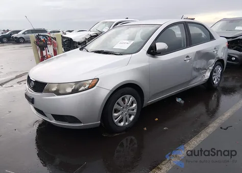 2010 Kia Forte Ex z USA, uszkodzony, nr VIN KNAFU4A22A5054276